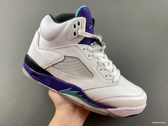 HYPE (2013) Air 5 Grape Jordan Retro 136027-108 0726